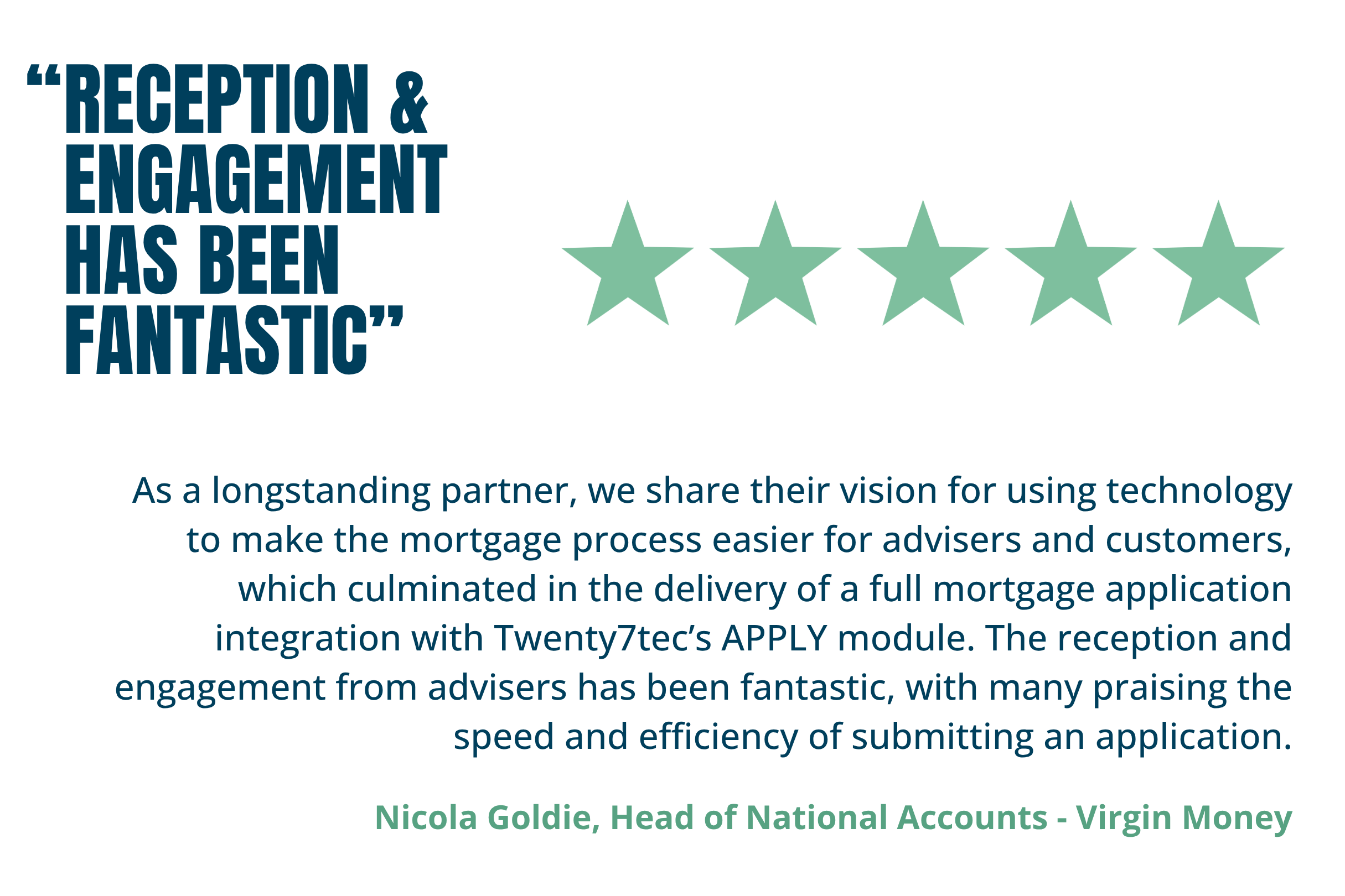 Nicola Goldie testimonial