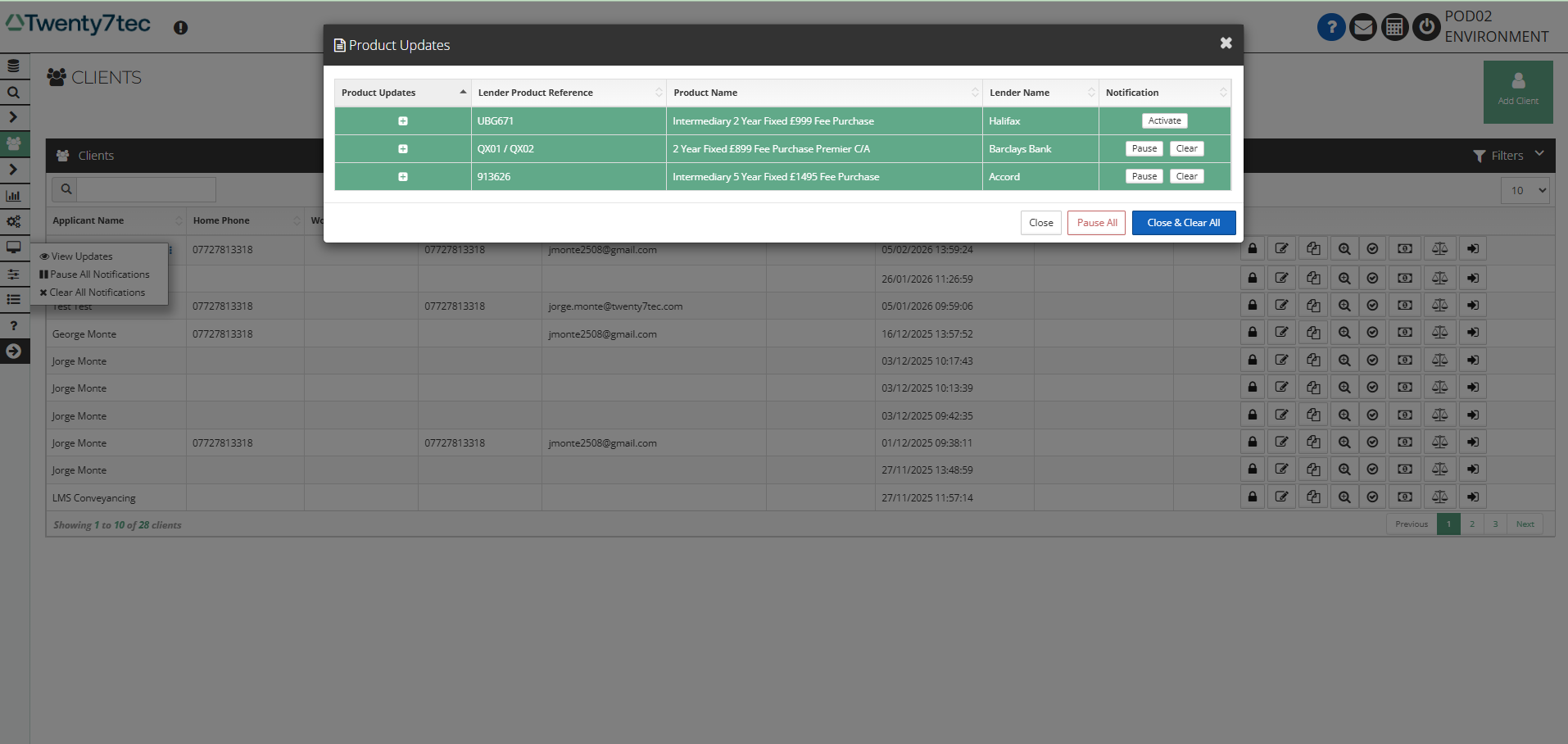 ADAPT product updates